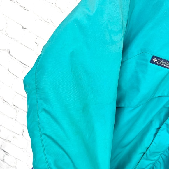 ❄️VINTAGE |•COLUMBIA•| Whirlybird 4-in-1 Winter Ski Radial Sleeve Jacket Large - Picture 13 of 16